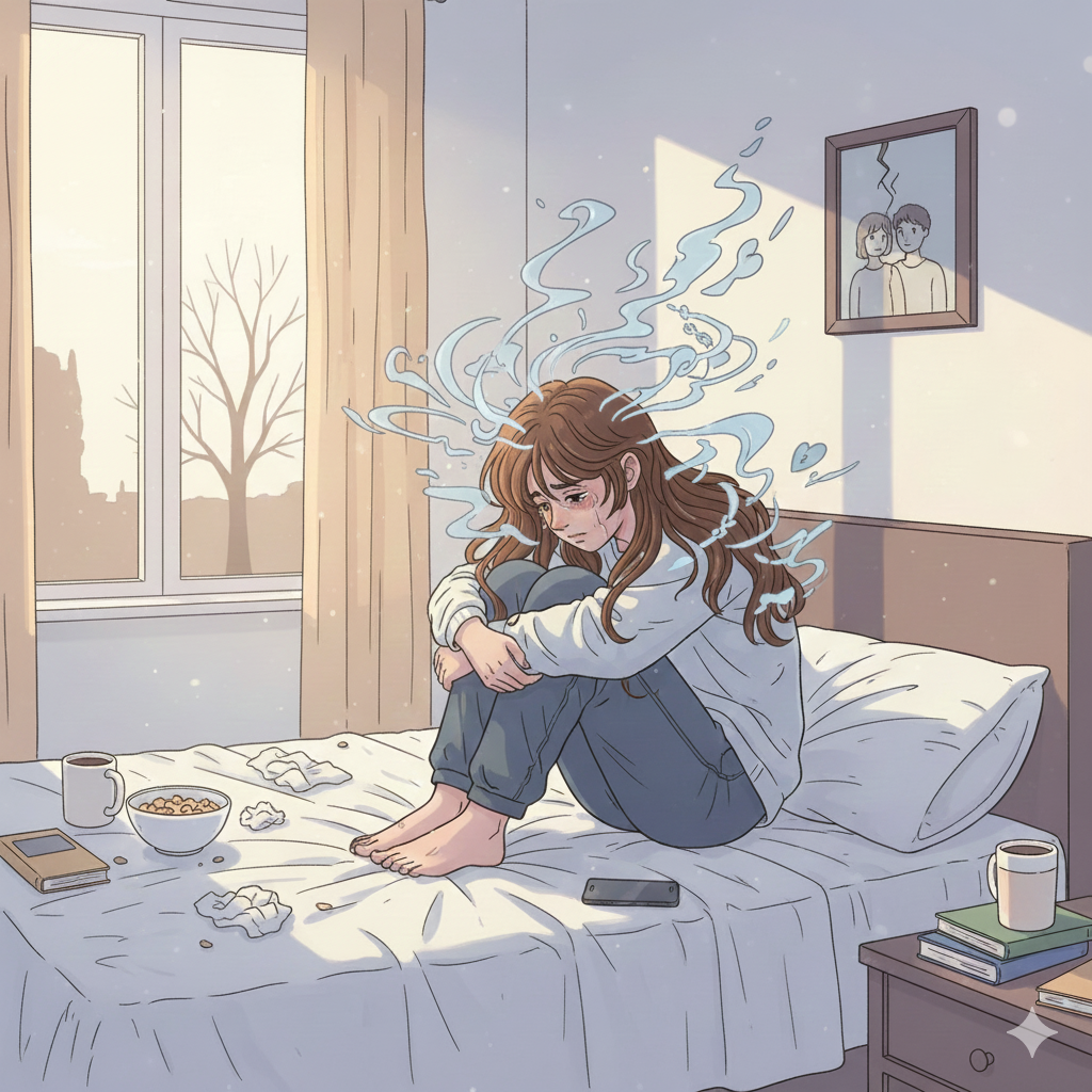 Break ups anxiety and depression